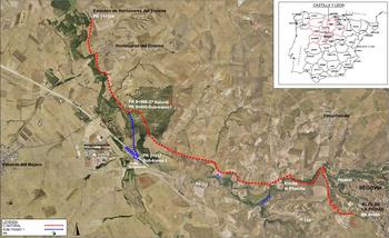 Excursión didáctica sobre el papel del río Eresma en la formación del paisaje