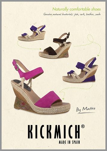 La empresa murciana Kickmich crea un zapatilla bio-sostenible que en un año se comercializa ya en siete países