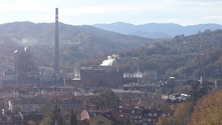 Asturias. Otro día mas se disparan las micro partículas en las Cuencas