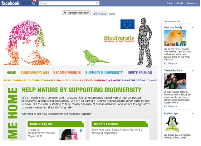 Campaña Biodiversidad por la Comisión Europea
