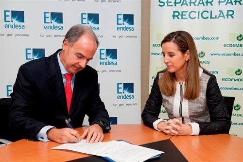 Ecoembes y Endesa por la mejora de la recogida selectiva