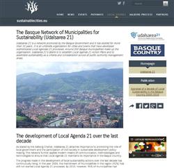 Euskadi.. La Plataforma de Ciudades Sostenibles Europeas reconoce la labor de Udalsarea 21 en el desarrollo sostenible