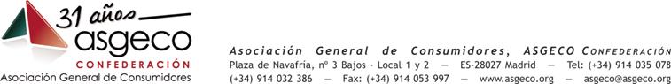 La Asociación General de Consumidores