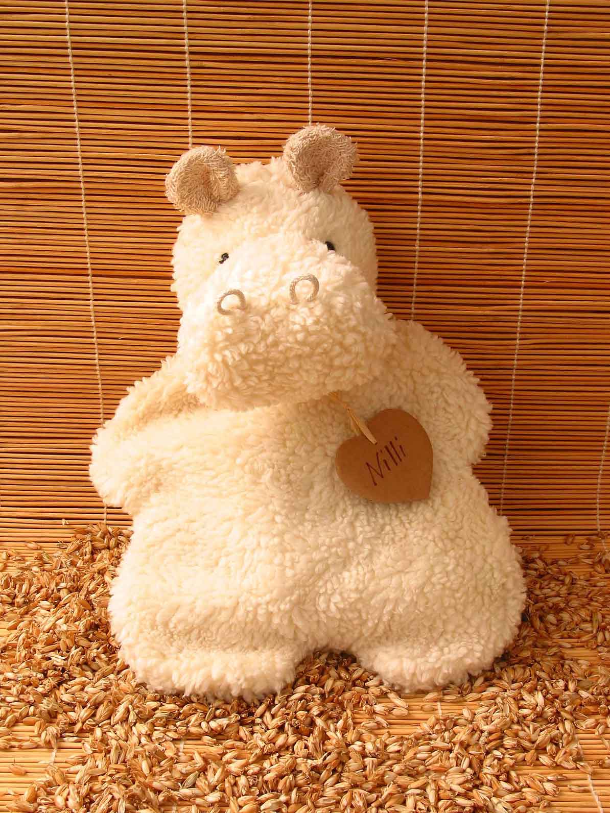 Mascota nilli de agodon bio y semillas