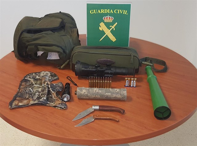 La Guardia Civil investiga a una persona por delito contra la flora y fauna en El Pedroso (Sevilla)