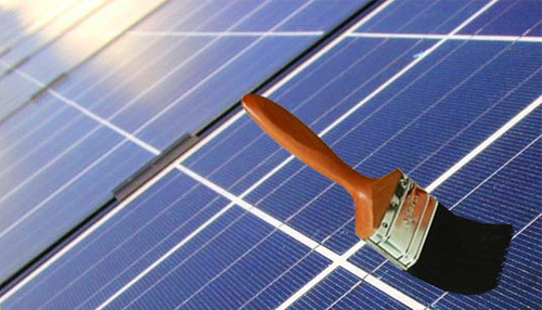 Pintura que genera energía solar