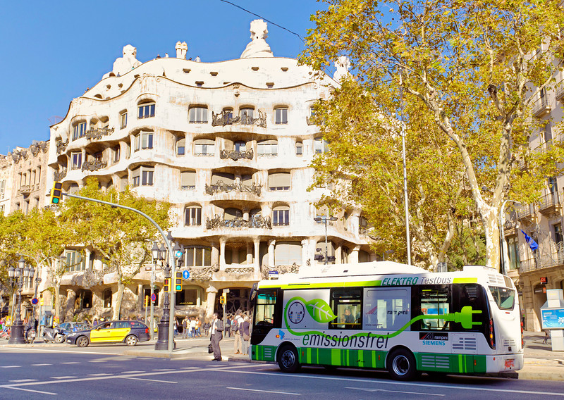 TMB de Barcelona prueba el Rampini Eléctrico
