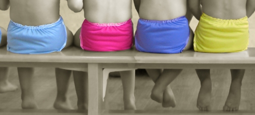 Pañales de ropa ecológica