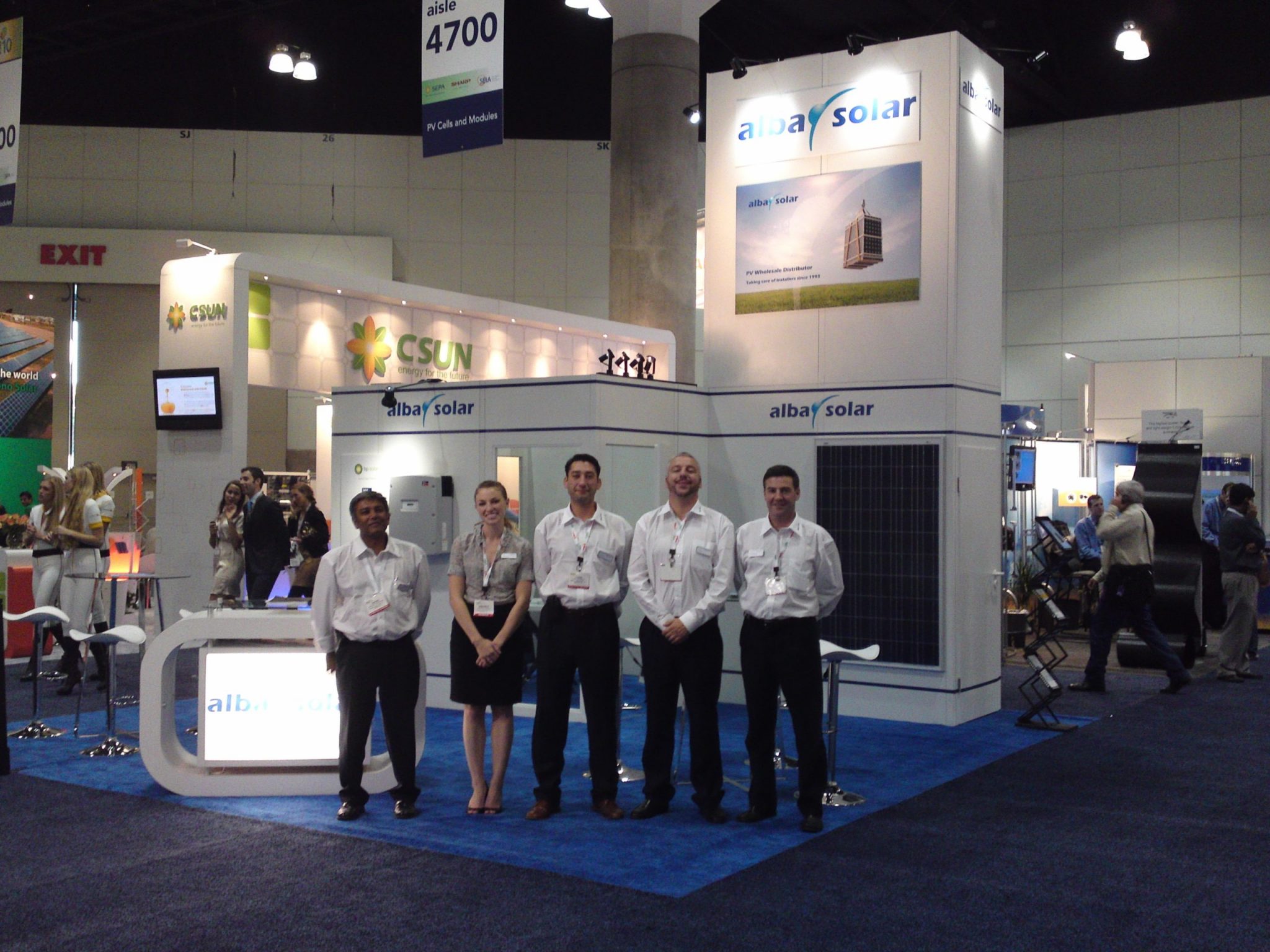 Albasolar presenta en Solar Power International sus novedades para  el mercado de instaladores fotovoltaicos de Estados Unidos