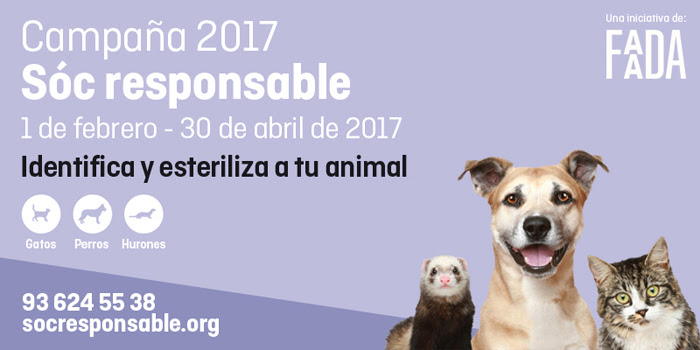 FAADA cierra la campaña de identificación y esterilización 2017 con 9.866 animales inscritos