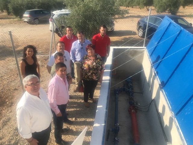 Inaugurado el nuevo abastecimiento de agua de Espeluy (Jaén)