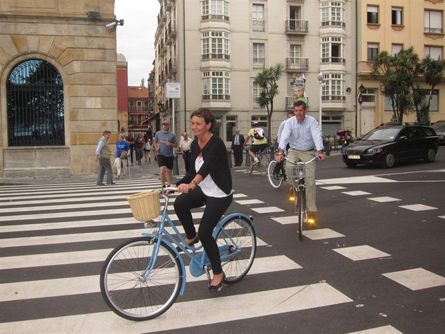 Gijón interconectará los carriles-bici