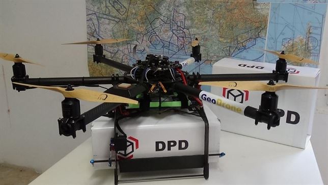 GeoPost inicia pruebas para el uso de drones en el envío de paquetes