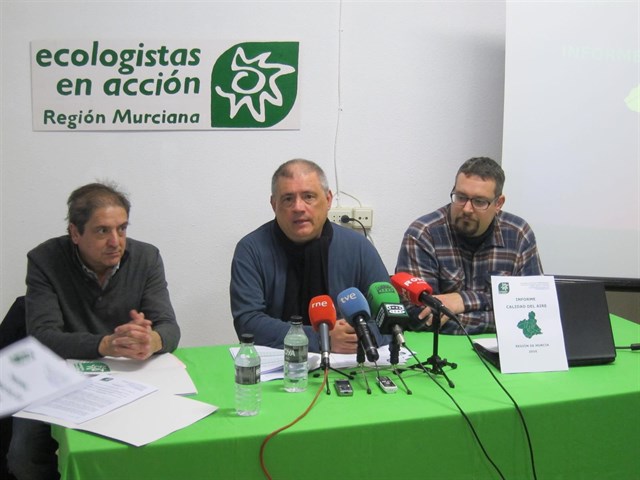 Ecologistas de Murcia critican el deterioro del aire