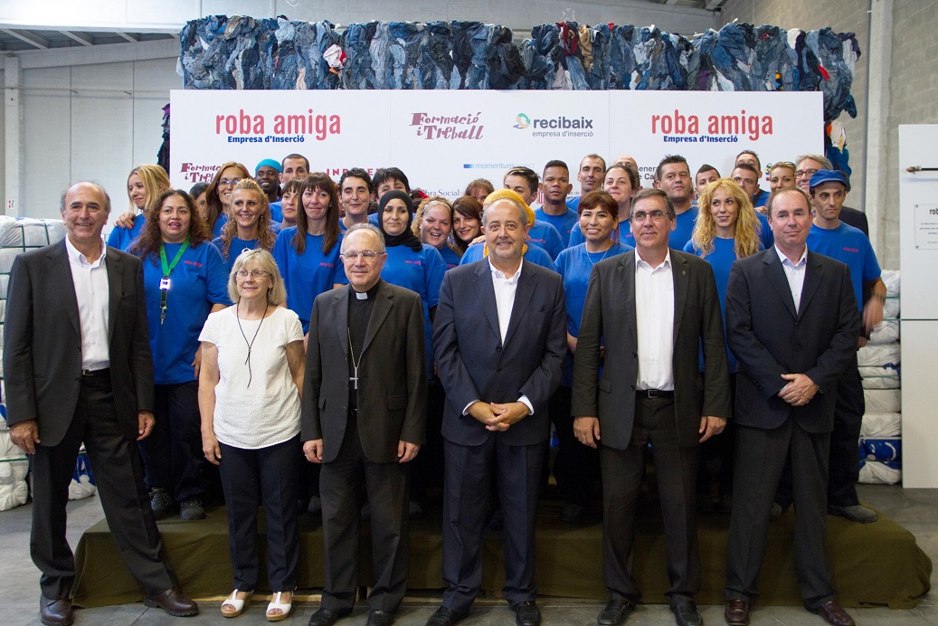 Roba Amiga inaugura en Cataluña la planta de reciclaje textil más avanzada del sur de Europa