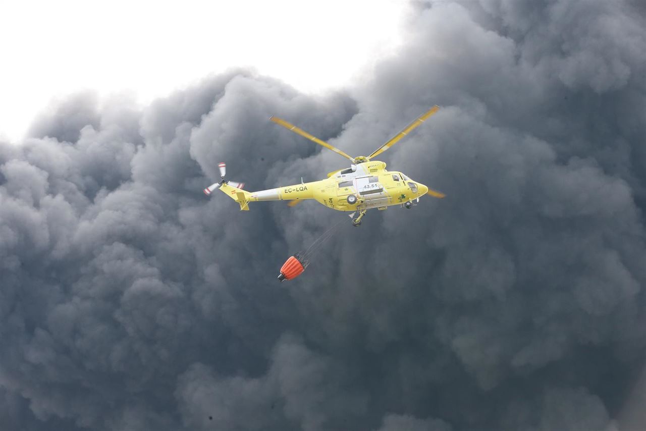 Ecologistas dice que se ha renunciado a apagar el incendio de Seseña y se está a la espera de su extinción espontánea