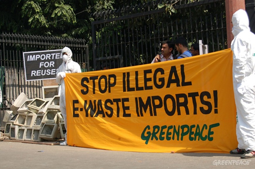 Greenpeace: los gigantes tecnológicos descuidan su responsabilidad ambiental