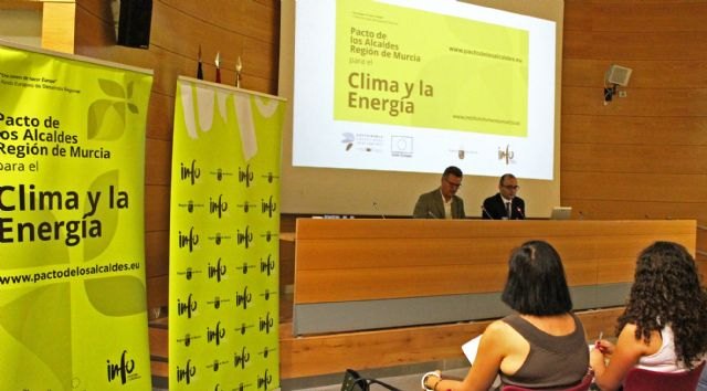 La Comunidad de Murcia diseña un plan para reforzar el Pacto de los Alcaldes y ayudar en la lucha contra el cambio climático