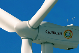 Gamesa suministra aerogeneradores a Brasil y Turquía
