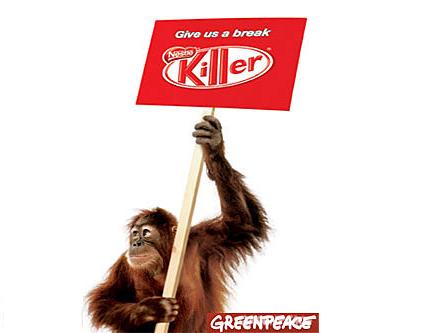 Internautas piden a Nestlé que rompa sus vínculos con la deforestación