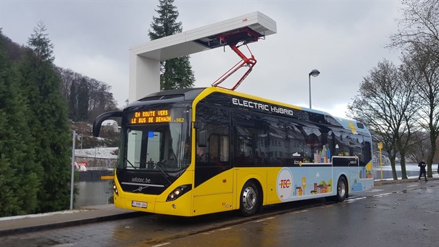Volvo Buses recibe un pedido de 90 autobuses eléctricos desde Bélgica