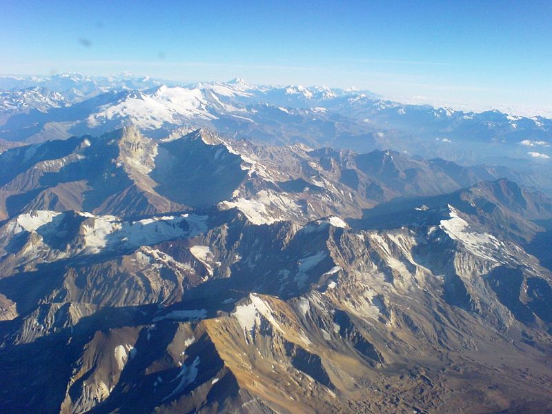 La Cordillera de los Andes