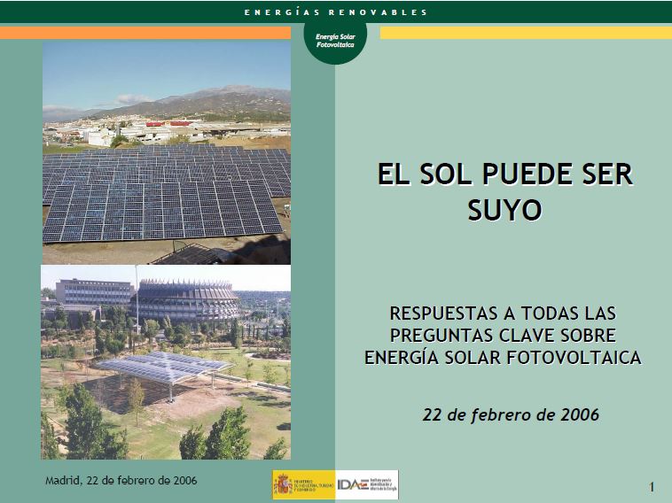 Fotovoltaicos podrían demandar a Industria por publicidad engañosa