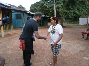 David Beckham visita al ‘dalái lama de la selva’
