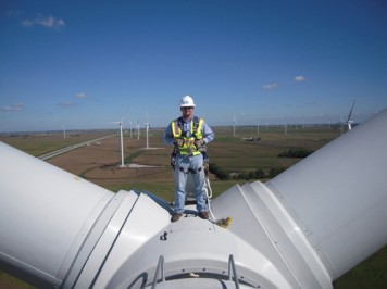 Menos petróleo y más energía eólica