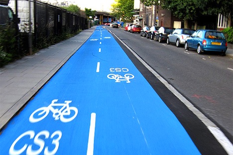 Los super carriles bici de Londres