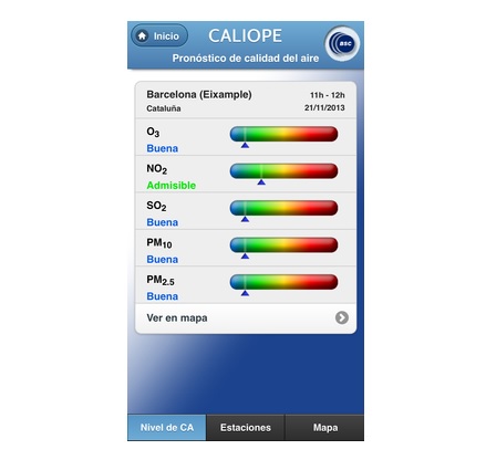 Una App para conocer a ‘pie de calle’ la calidad del aire