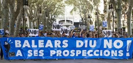 La unidad de las formaciones de Baleares contra las prospecciones no se trasladará al Congreso