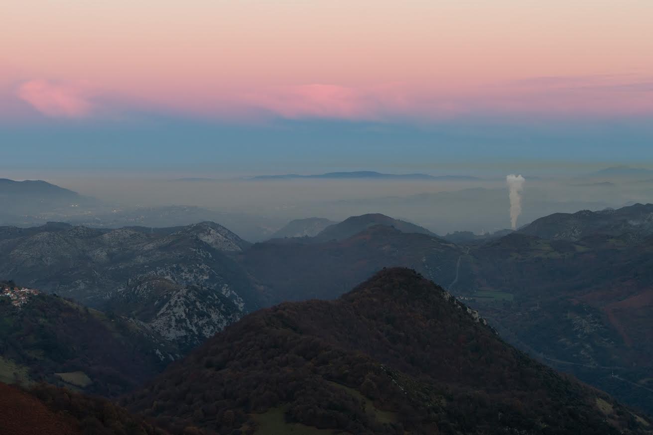 Asturias. Disparada la contaminación en el area Oviedo y Siero