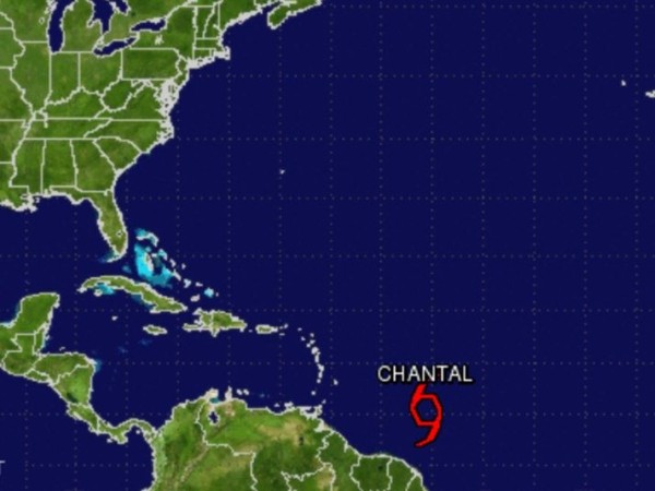 Chantal se forma en el Mar Caribe y avanza hacia Dominicana y Haití