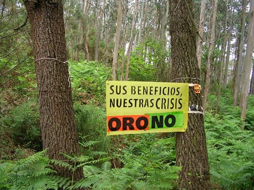 50.000 firmas contra una mina de oro en la costa asturiana