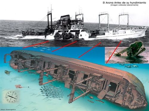 Comunidad Valenciana. Gandia presenta al ministerio el proyecto de crear un arrecife artificial con hundimiento de cuatro buques