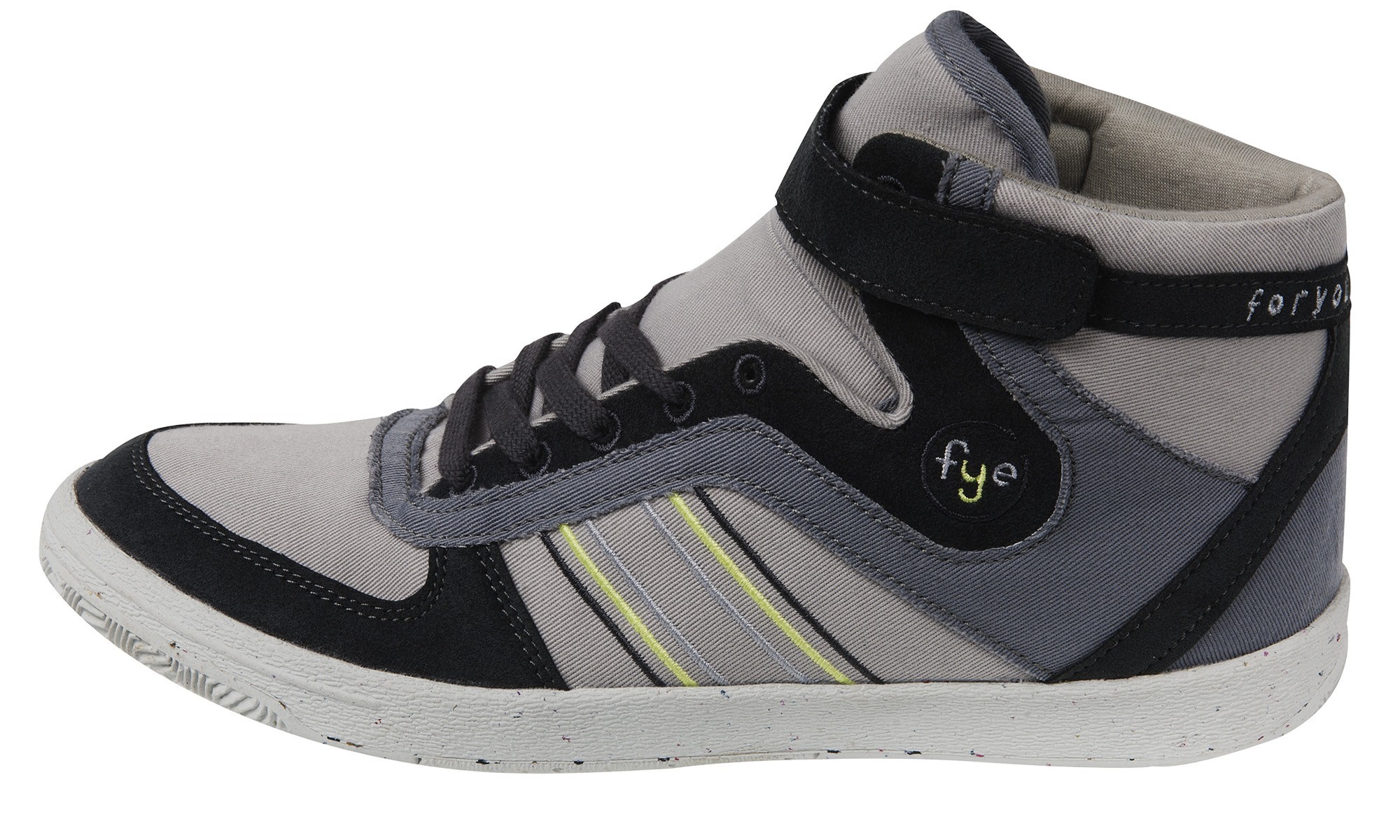 Zapatillas deportivas ecológicas FYE modelo Arenal Gris grafito