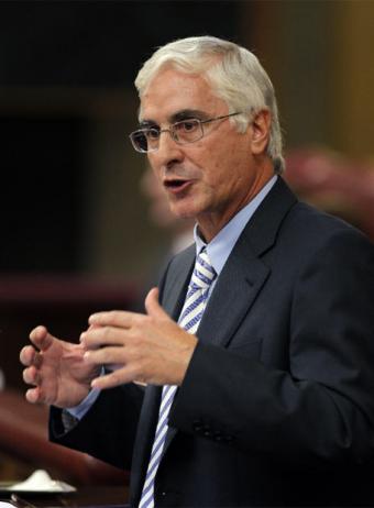 Barreda rechaza cambiar "agua limpia" del Tajo por "sucia" depurada de Madrid