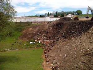 Cantabria. Vertedero ilegal en Cabezón de la Sal