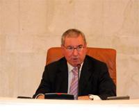 Ponti felicita a Palacio por su "liderazgo" en la difusión de los objetivos del milenio entre los parlamentos españoles