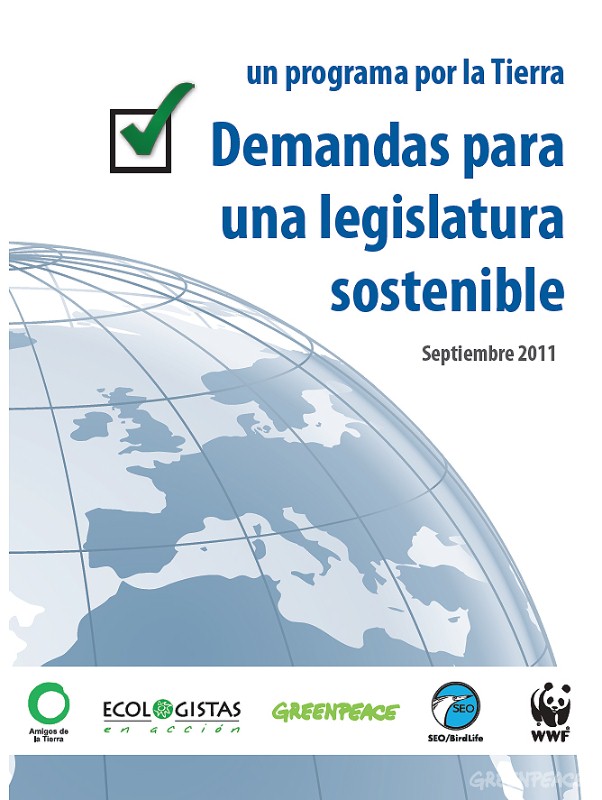 Las organizaciones ecologistas piden un compromiso firme con el medio ambiente en la próxima legislatura