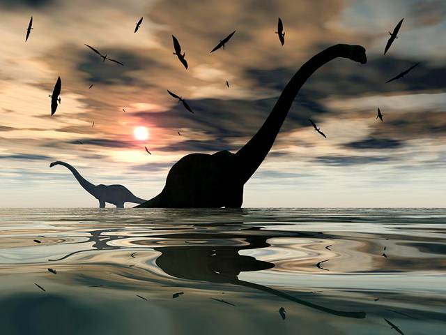 El gas metano (ventosidades) de los grandes dinosaurios calentaron la tierra hace 150 millones de años