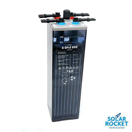 Elemento estacionario abierto 2V OPzS