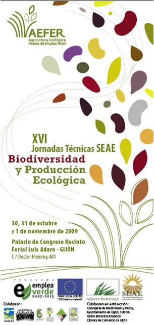 Biodiversidad y producción Ecológica. XVI Jornadas Técnicas SEAE