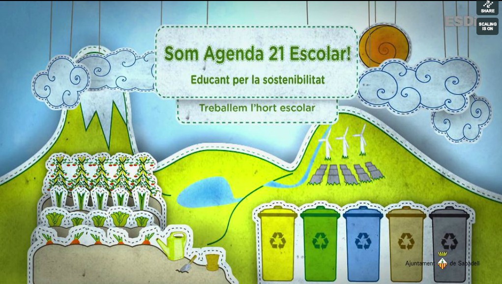El programa Agenda 21 de Sabadell ofrece nuevos materiales audiovisuales de educación ambiental