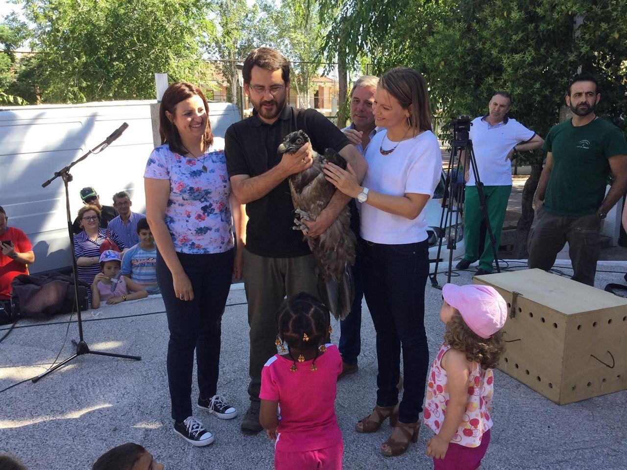 Liberado un nuevo quebrantahuesos en las sierras de Cazorla