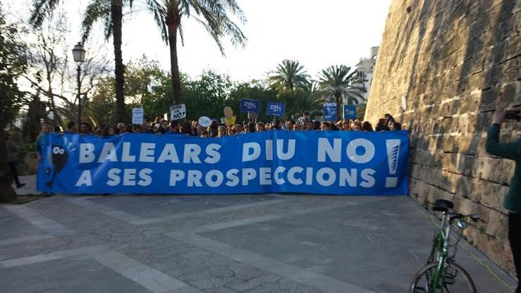 Menorca contra las prospecciones petrolíferas