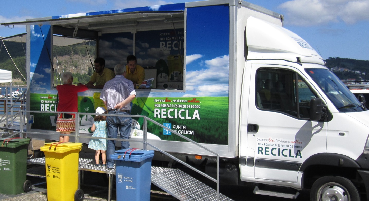 La campaña gallega del reciclaje llega a Chantada