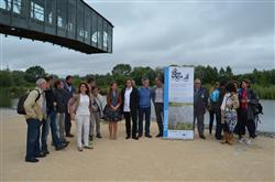 Euskadi propone a Txinbadia como ejemplo para iniciativas transfronterizas y futuros proyectos medioambientales