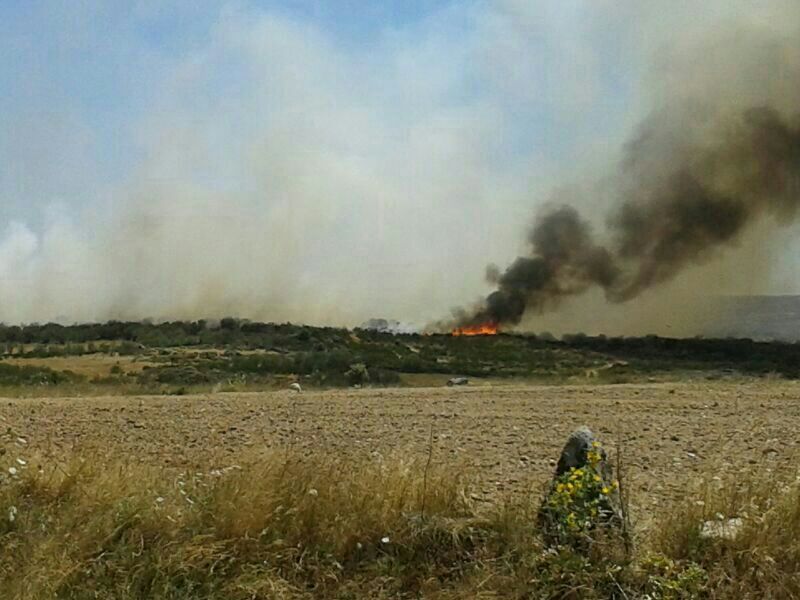 Controlado el fuego en Barjacoba (Zamora)